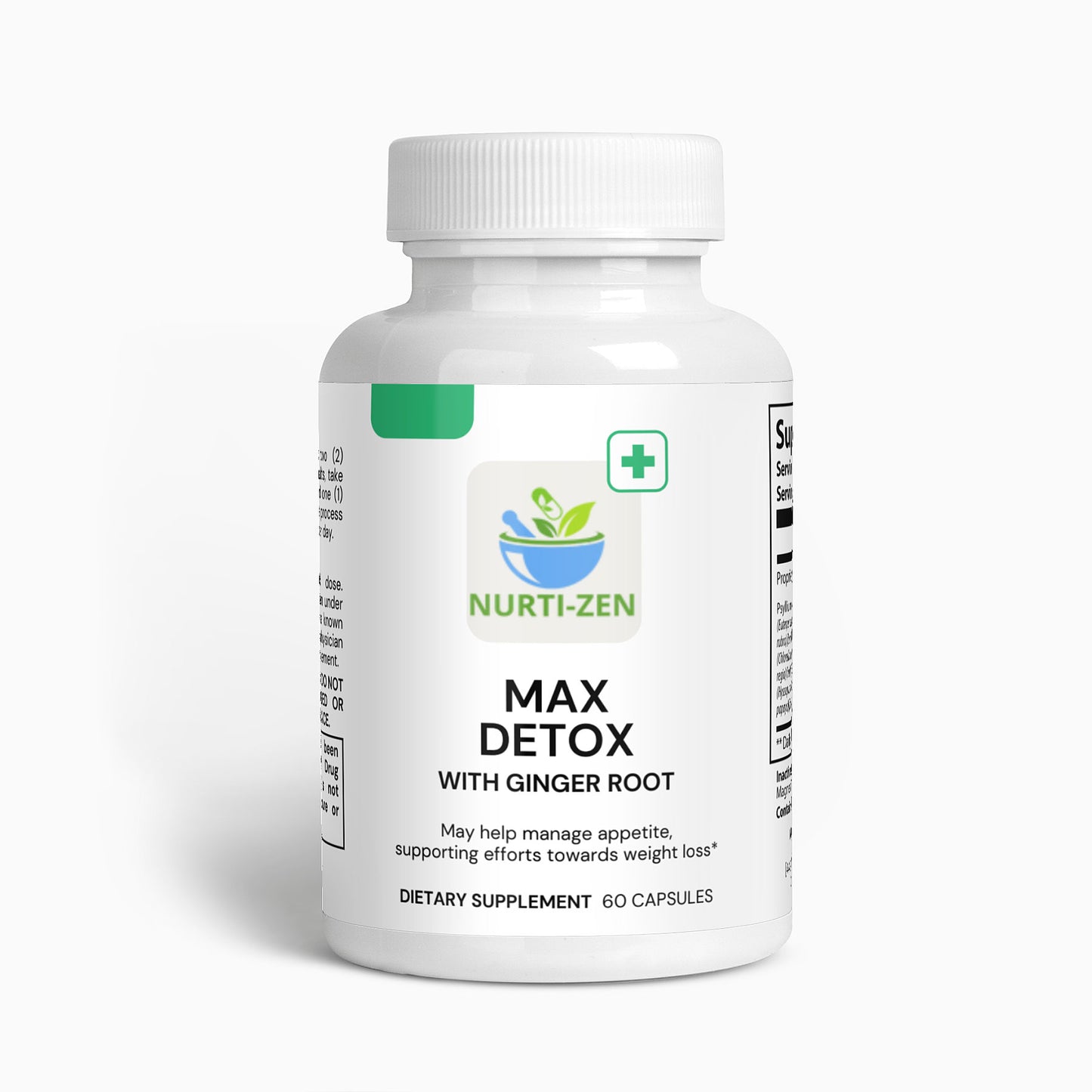 30 Day Max Detox (With Ginger Root)